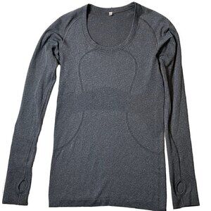 Lululemon Long Sleeve Crew Neck Grey  Swiftly Tech Top